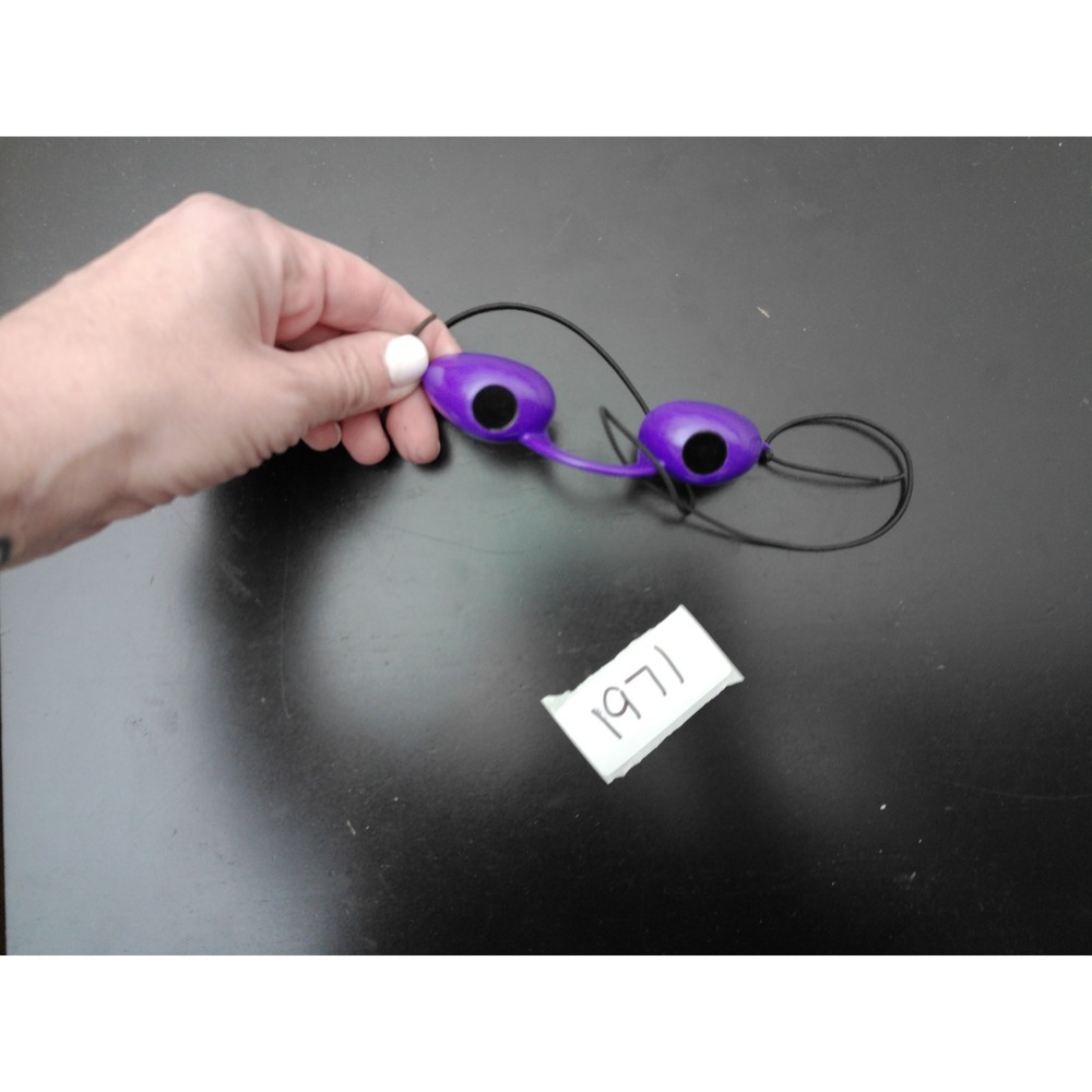 Unbranded Tanning Goggles Unisex One Size Purple Eye Protection UV Sunbed